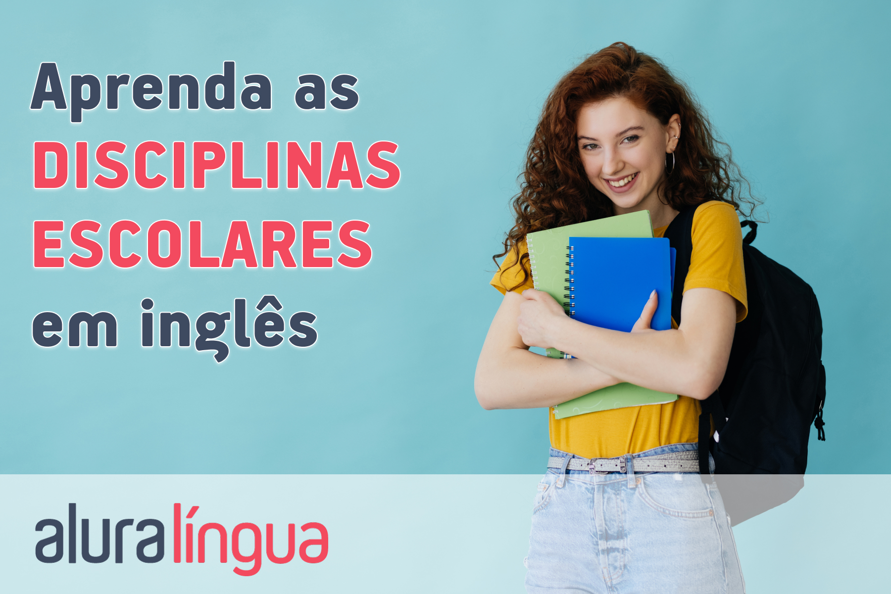 Aprenda as disciplinas escolares em inglês #inset