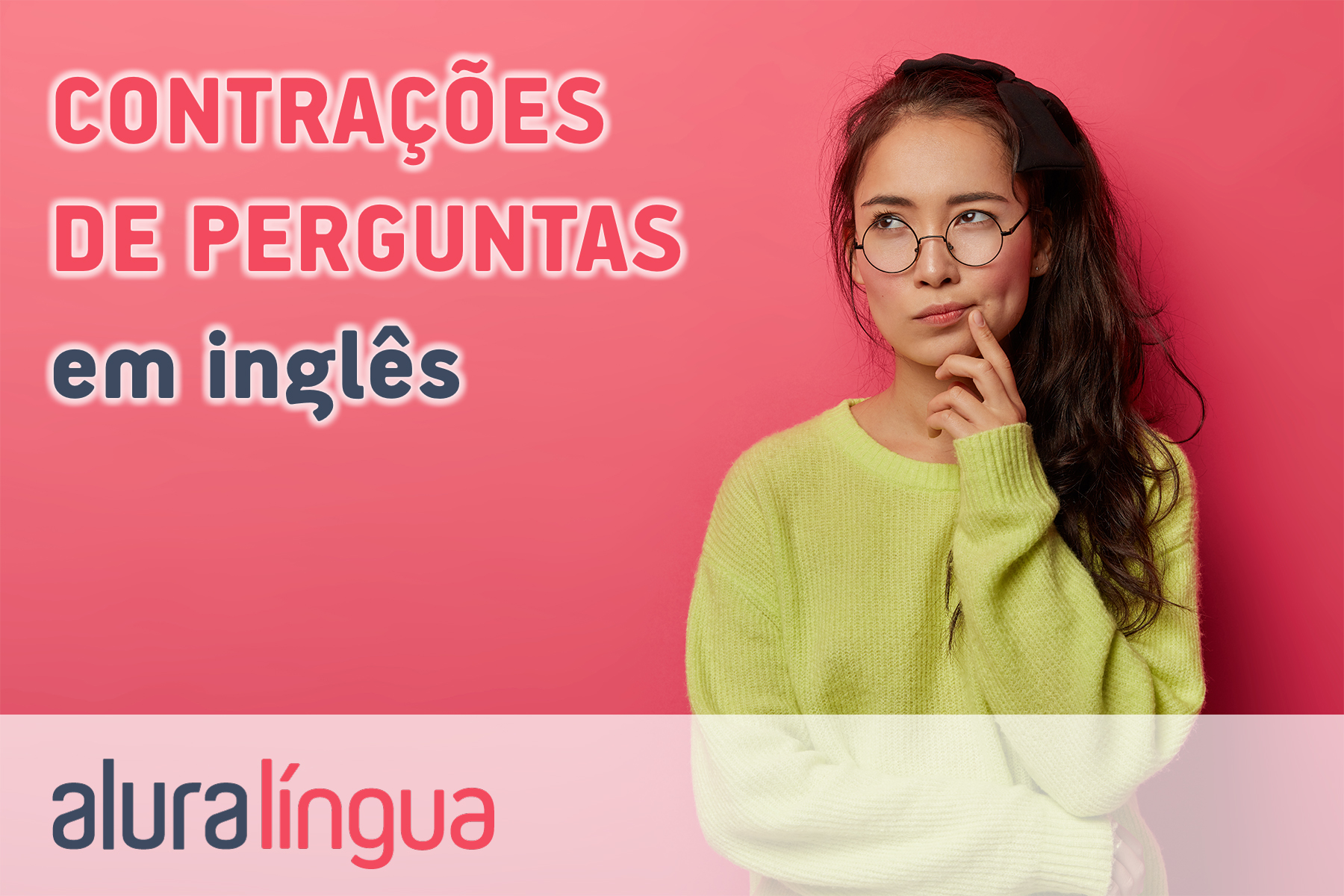 Contrações de perguntas em inglês #inset