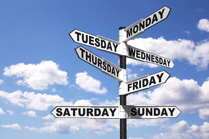 Como dizer os dias da semana em inglês? | Cursos de Inglês