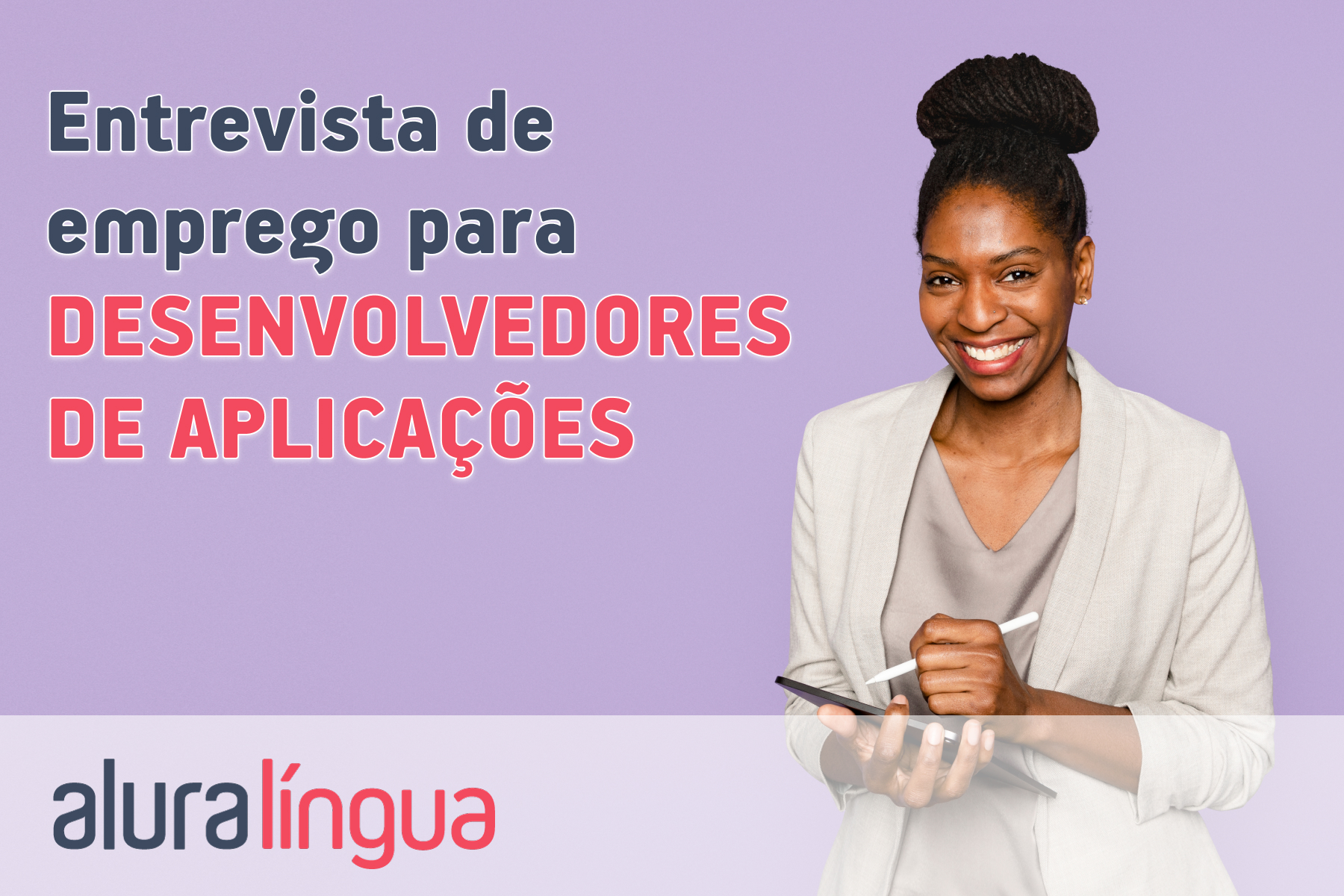 Entrevista de emprego para desenvolvedores de aplicações #inset