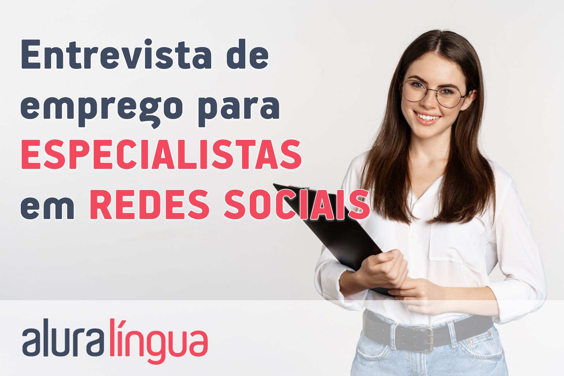 Entrevista de emprego para especialistas em redes sociais #inset