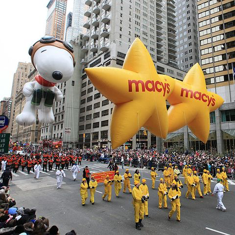 Apresentação da Macy's com o Snoopy no Thanksgivings #inset