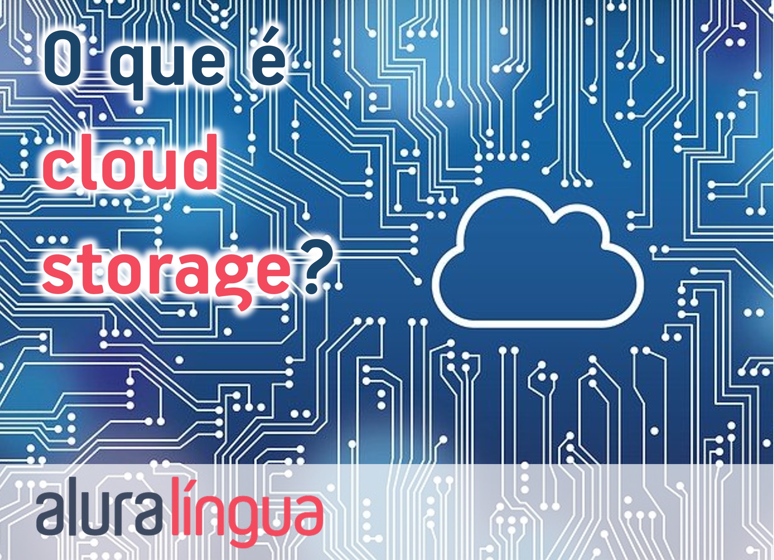 O que é cloud storage? #inset