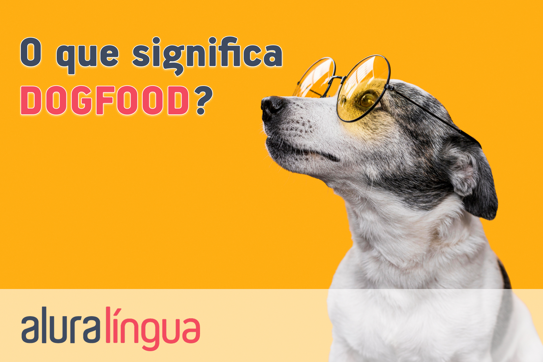 O que significa dogfood #inset
