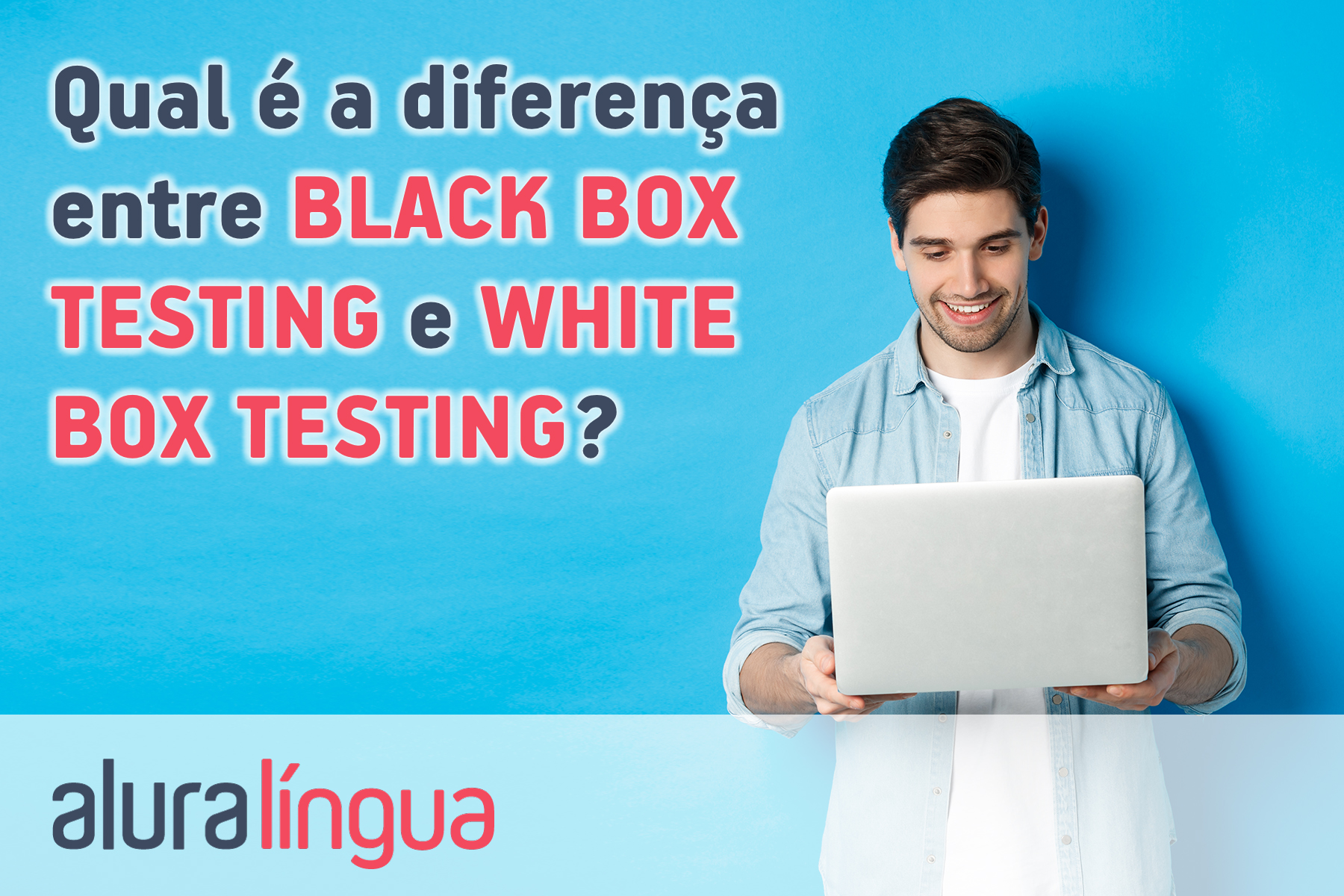 Qual é a diferença entre black box testing e white box testing #inset
