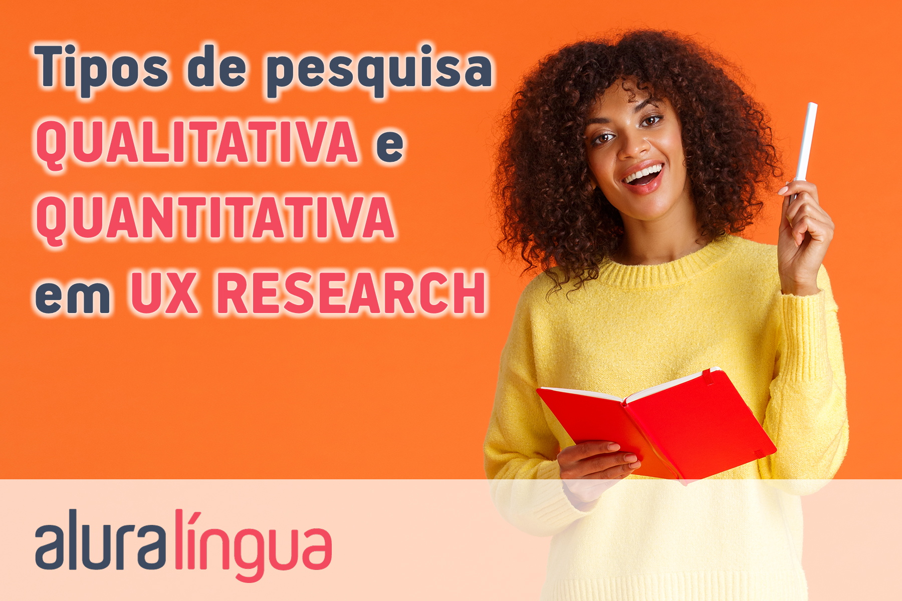 Tipos de pesquisa qualitativa e quantitativa em ux research #inset